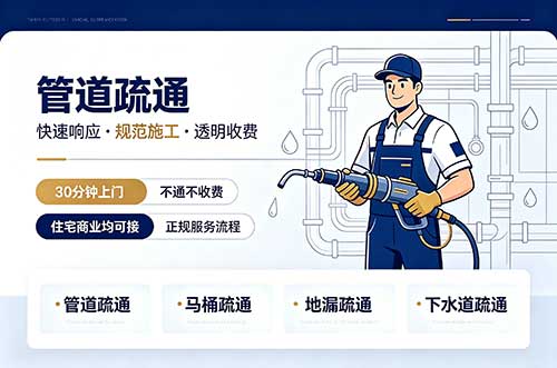 渝北管道疏通