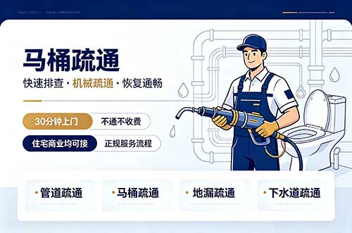 渝北马桶疏通