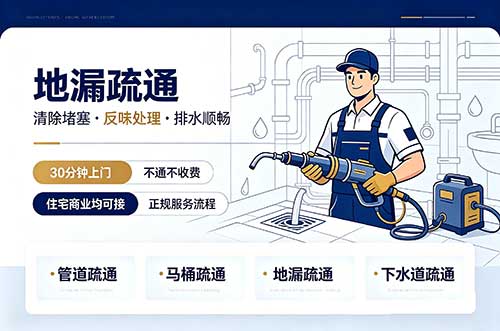 渝北地漏疏通