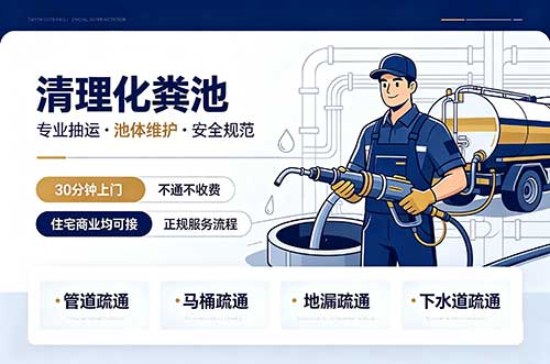 渝北清理化粪池